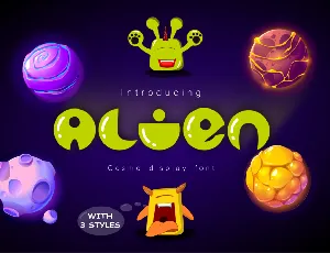 Alien font