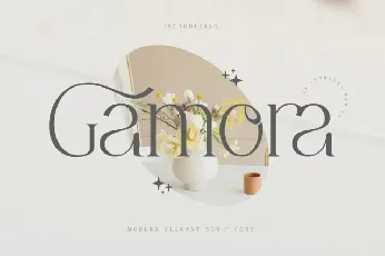 Gamora font