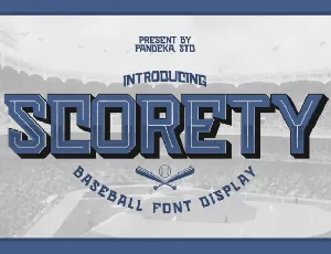 Scorety font