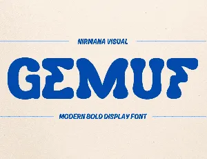 Gemuf Demo font