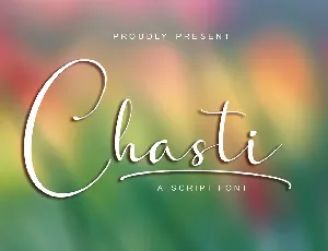 Chasti font