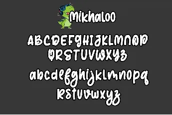 Mikhaloo - Personal use font