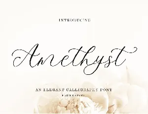 Amethyst font