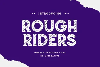 roughriders font