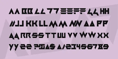 Masterblast font