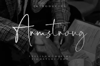 Armstrong font