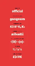 Rucksack Typefamily font