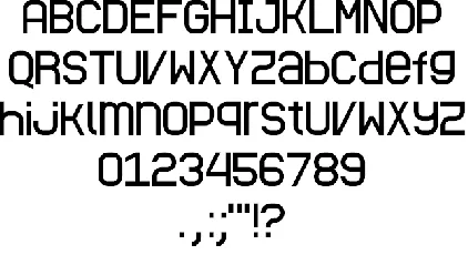 AFLD font