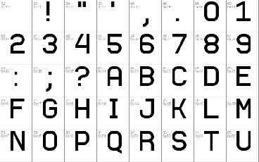 AFLD font