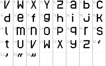 AFLD font