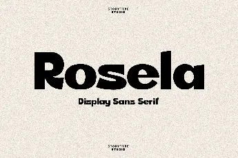 Rosela font