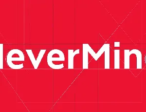 Nevermind font