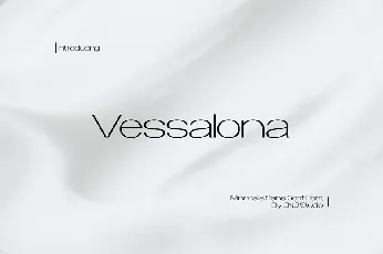 Vessalona font