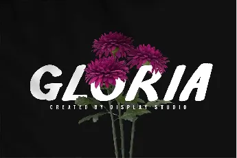 Gloria font