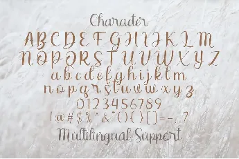 Chaybree font