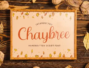 Chaybree font