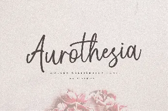 Aurothesia Demo font