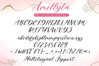 Amellyta font