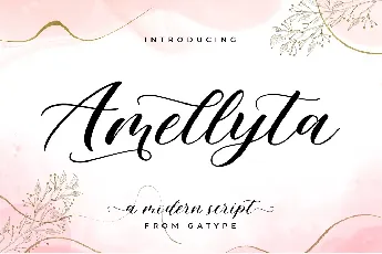 Amellyta font