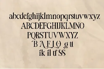 Amellyta font