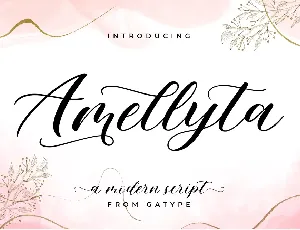 Amellyta font