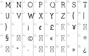 Blackthorn font