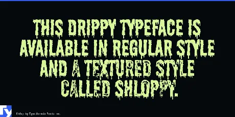 Shlop font