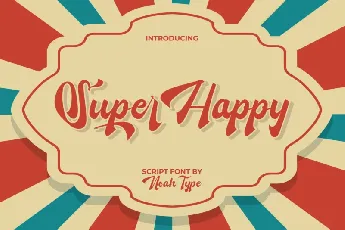 Super Happy font