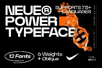 NeueÂ® Power font