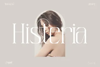 Histeria Serif font