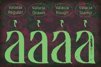 Valacia Vintage font