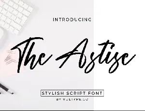 The Astise font