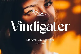 Vindigater font