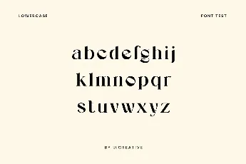 Vindigater font