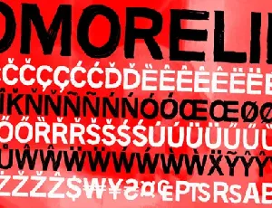 No more lies font