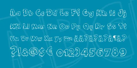 Cartoon 2 US font