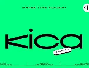 Kica font