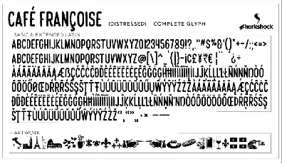 Cafe Francoise font