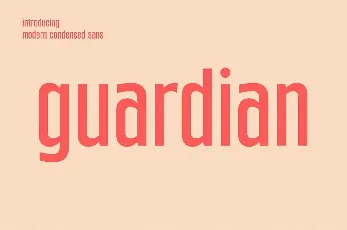 Guardian font