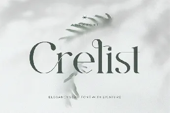 Crelist font