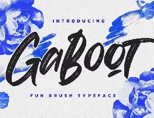 Gaboot font