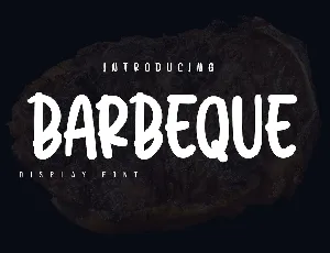 Barbeque font