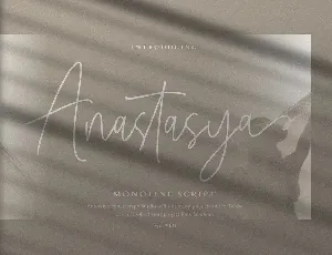 Anastasya font