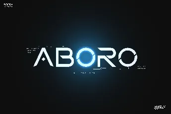 Aboro font