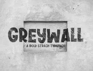 Greywall font