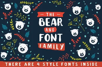 The Bear Family Free font