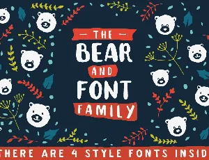 The Bear Family Free font