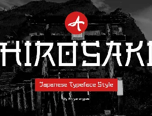 Hirosaki font
