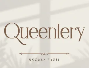 Queenlery - Personal use font