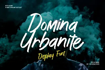 DominaUrbanite font